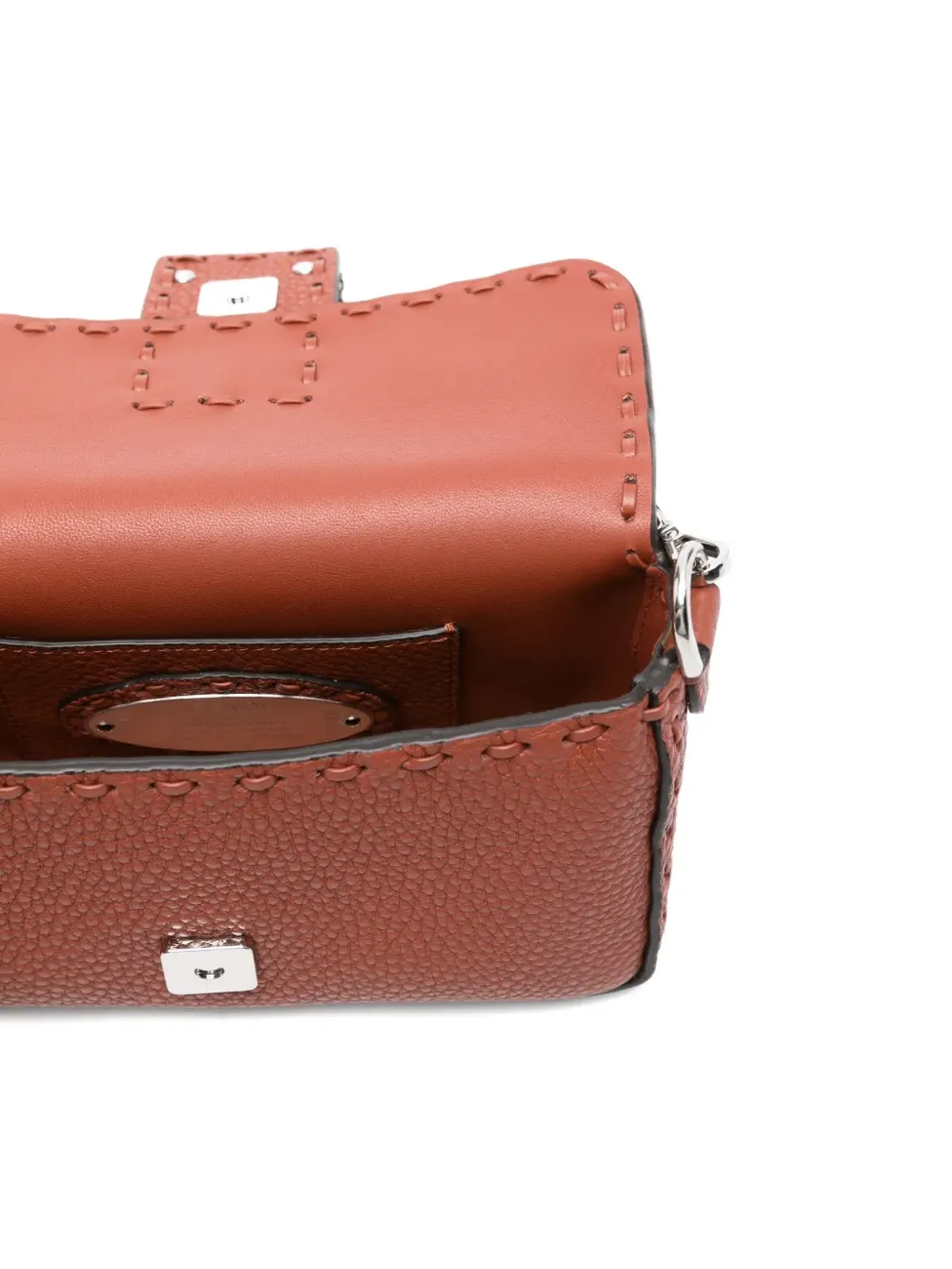 FENDI ミニ バゲット ステッチド トートバッグ - 画像4