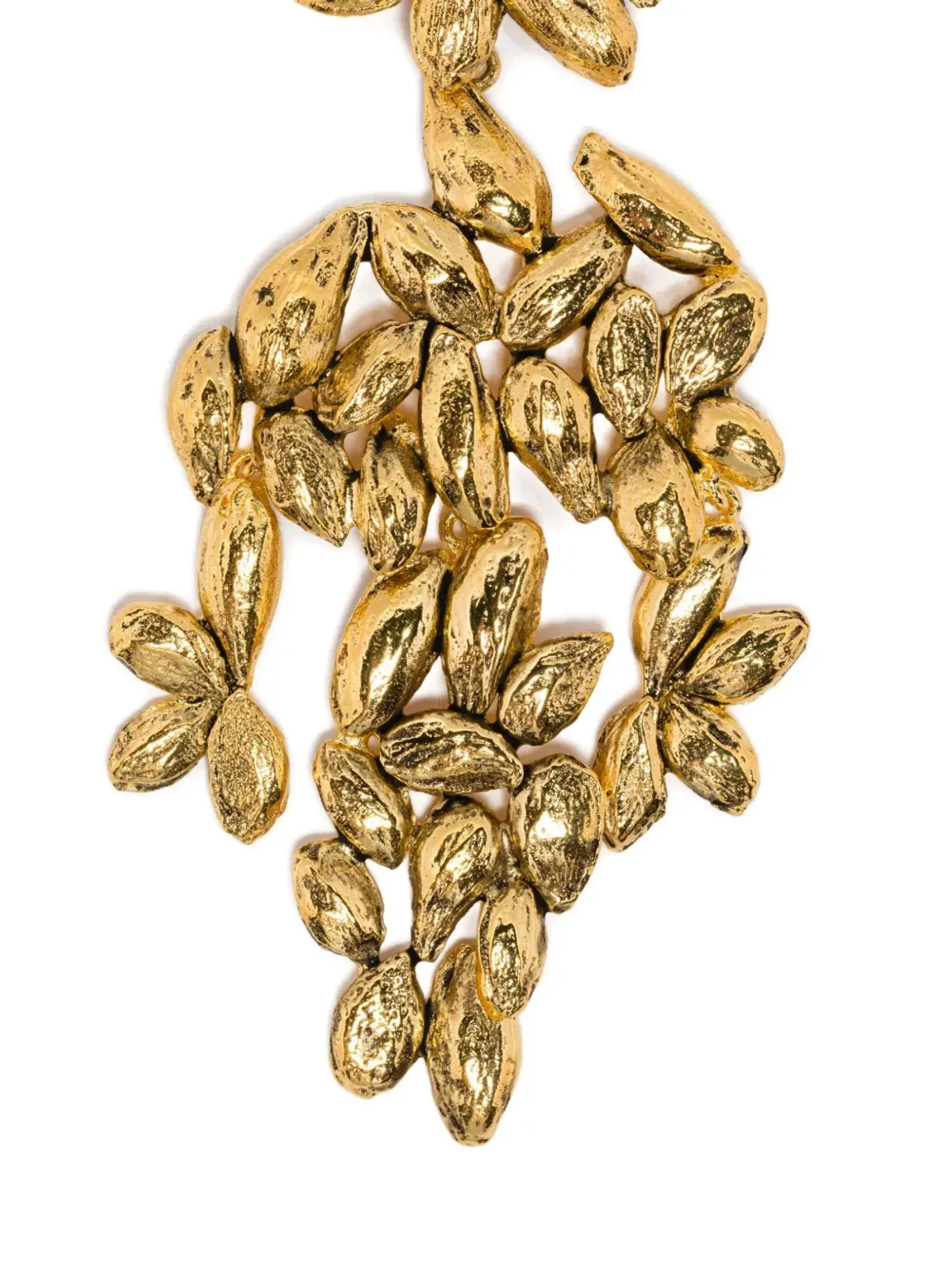 Aurelie Bidermann ディフェンダ リーフ イヤリング - 画像3