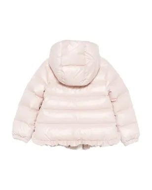Moncler Enfant フリル付きパファージャケット - ピンク - サムネイル2