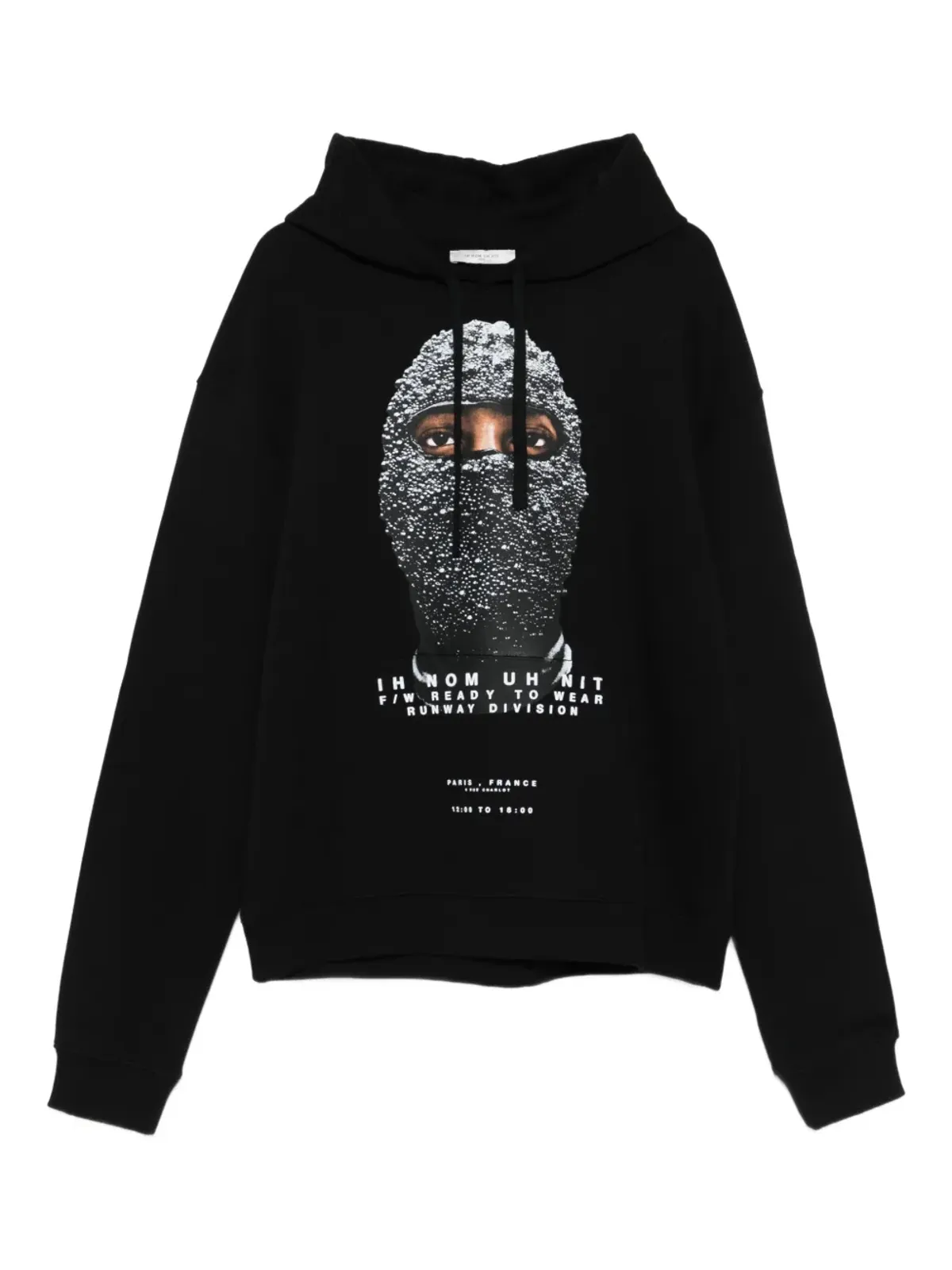 Ih Nom Uh Nit クリスタルマスクプリント フーディ - 画像1