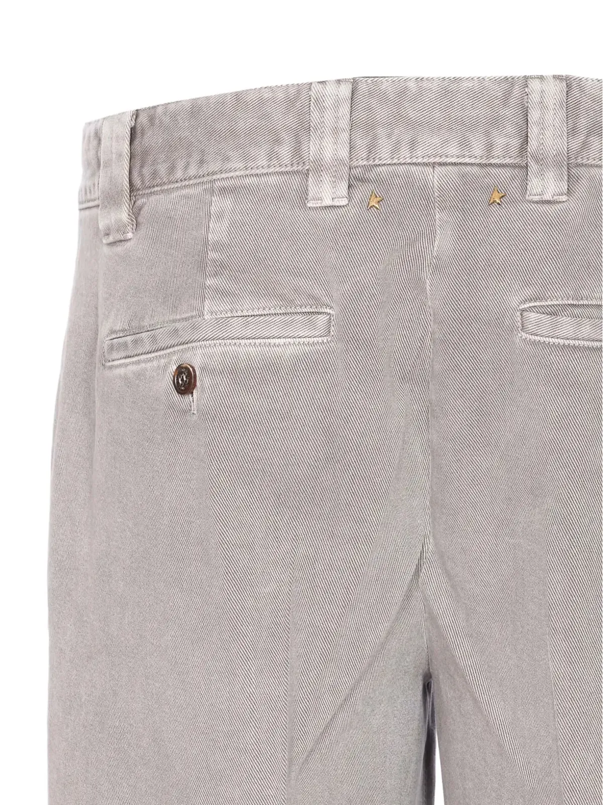 Golden Goose カフ付きコットンパンツ - グレー - 画像3