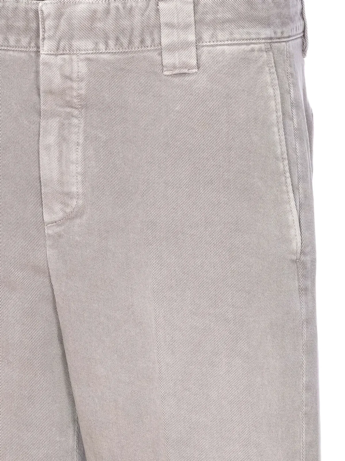 Golden Goose カフ付きコットンパンツ - グレー - 画像4