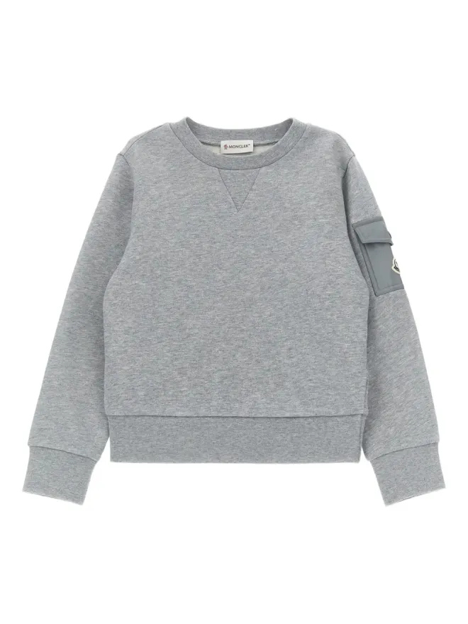 Moncler Enfant Moncler Enfant クルーネックカーゴポケット付きスウェットの商品画像