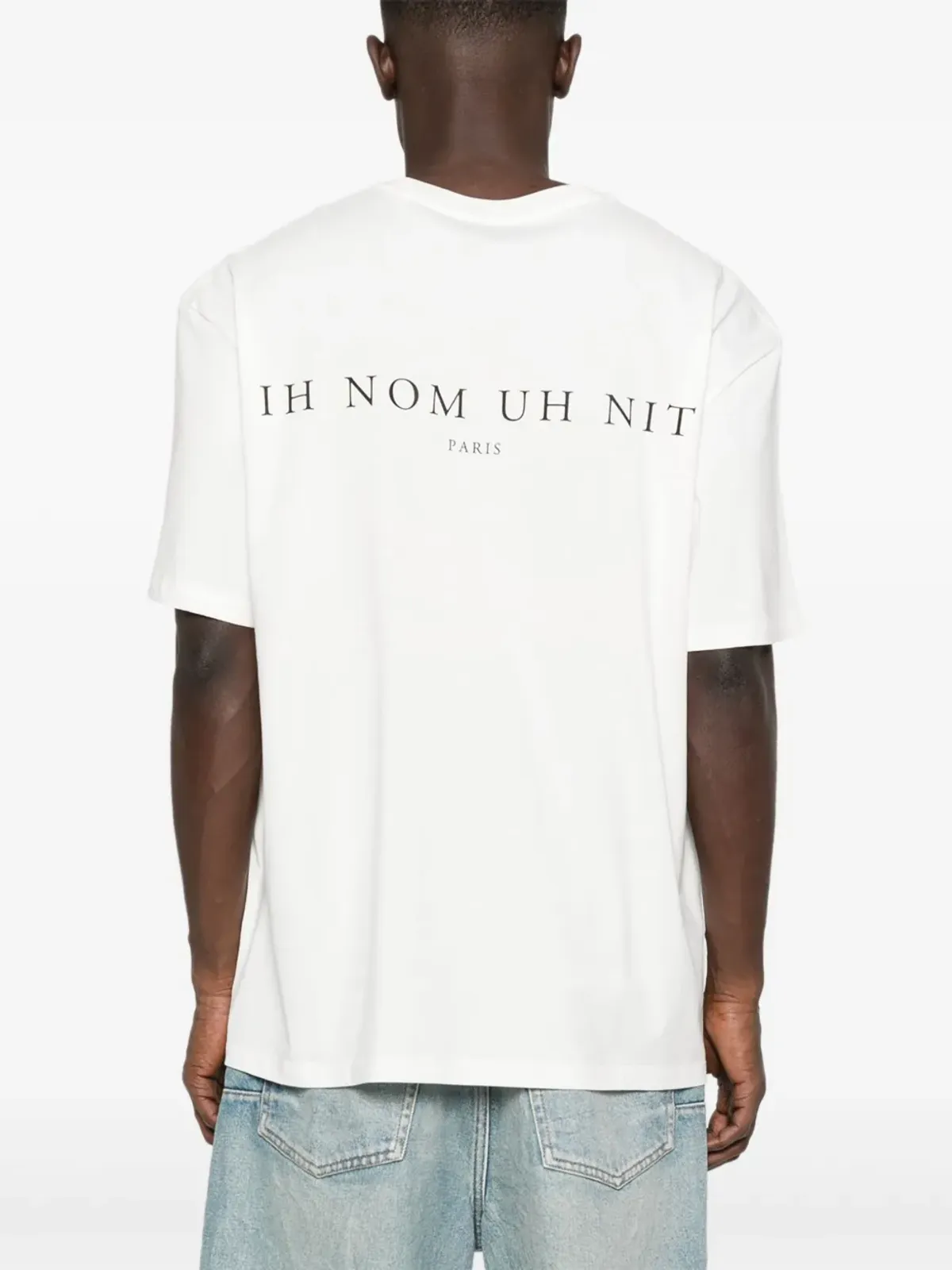 Ih Nom Uh Nit バンダナ柄グラフィックTシャツ - 画像3