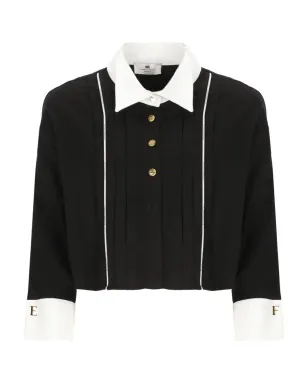Elisabetta Franchi クロップドシャツ - サムネイル1
