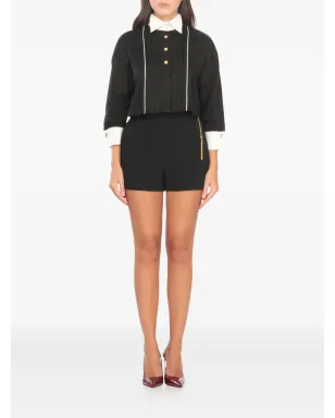 Elisabetta Franchi クロップドシャツ - サムネイル3