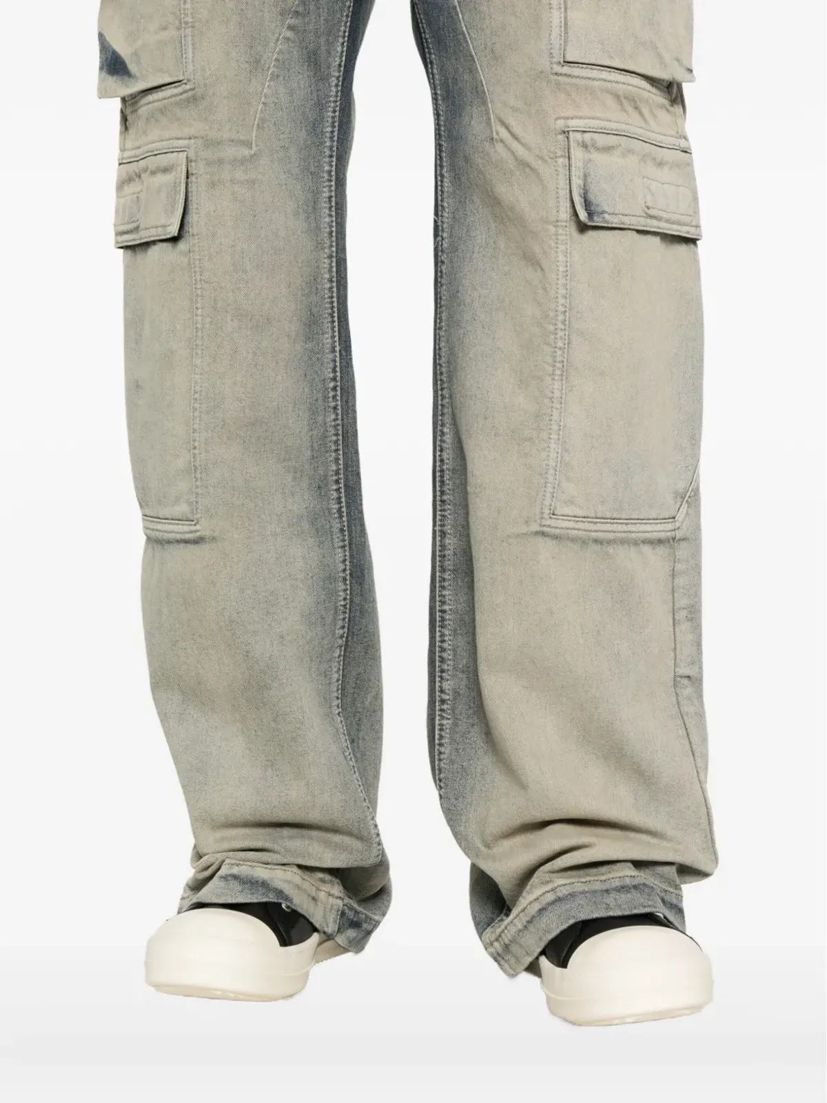 Rick Owens DRKSHDW カーゴポケットジーンズ - 画像5