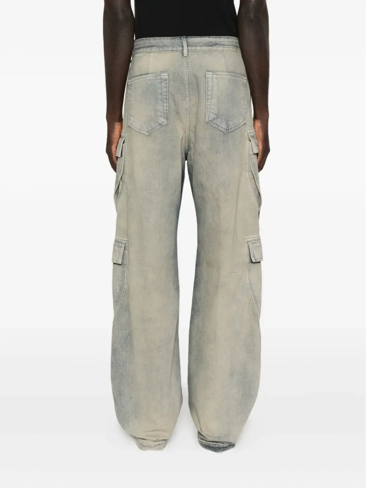 Rick Owens DRKSHDW カーゴポケットジーンズ - 画像4