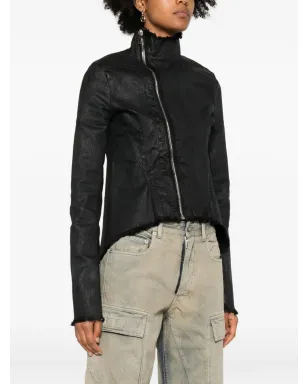 Rick Owens DRKSHDW アシンメトリカルジップジャケット - サムネイル3