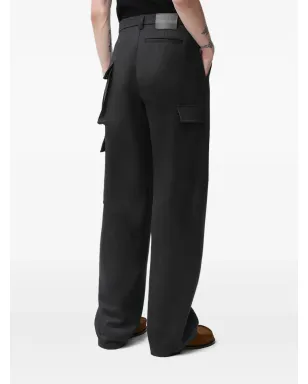 LOEWE フロントポケット ウールパンツ - サムネイル4
