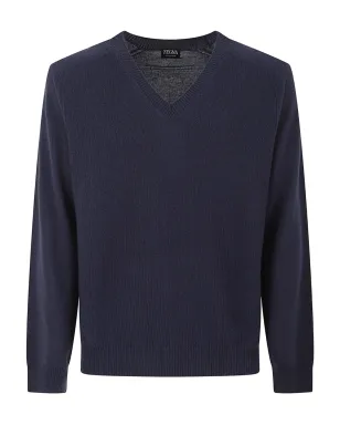 Zegna Vネックセーター - サムネイル1