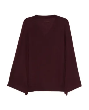 Alberta Ferretti Vネックセーター - サムネイル2