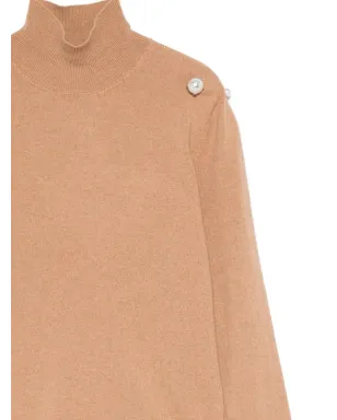 Alberta Ferretti パール装飾タートルネックセーター - サムネイル3