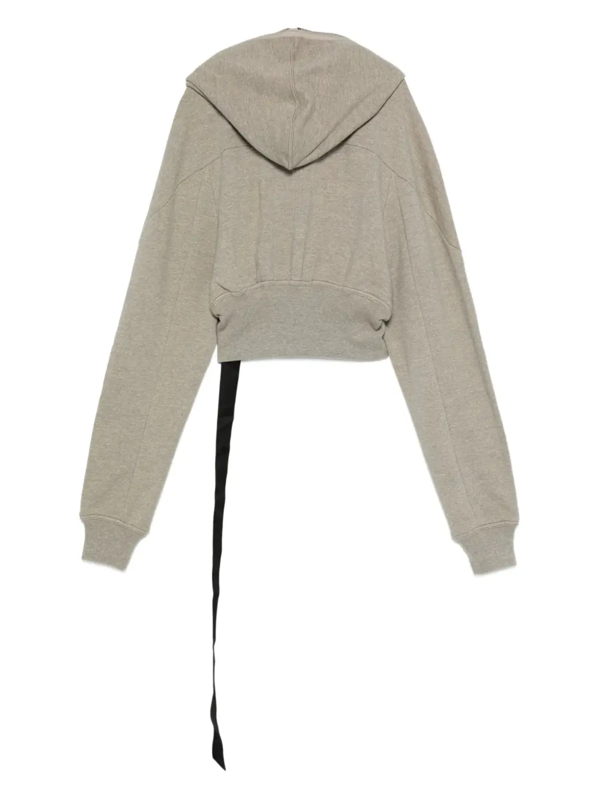 Rick Owens DRKSHDW ジップファスナー付きフーディ - 画像2