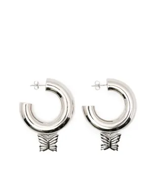 Blumarine 蝶チャームフープピアス - サムネイル1