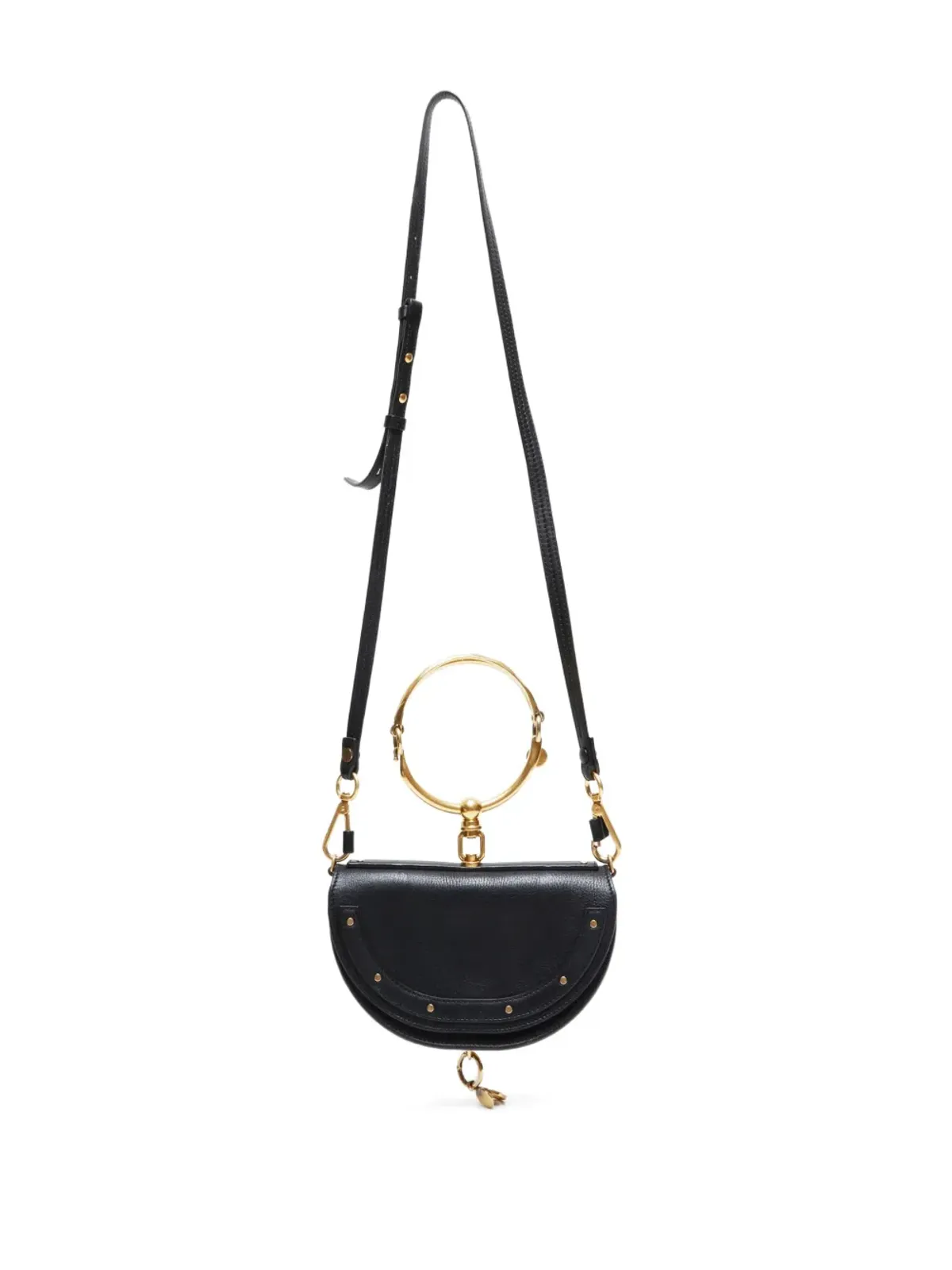 Chloé Pre-Owned Nire Minaudiere ショルダーバッグ（ブラック） - 画像3