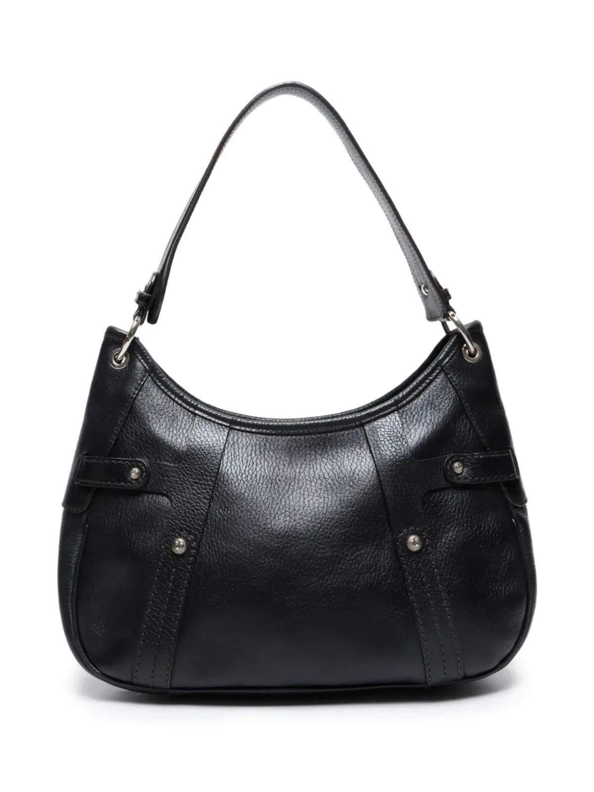 Ferragamo Pre-Owned レザー ショルダーバッグ - ブラック - 画像2
