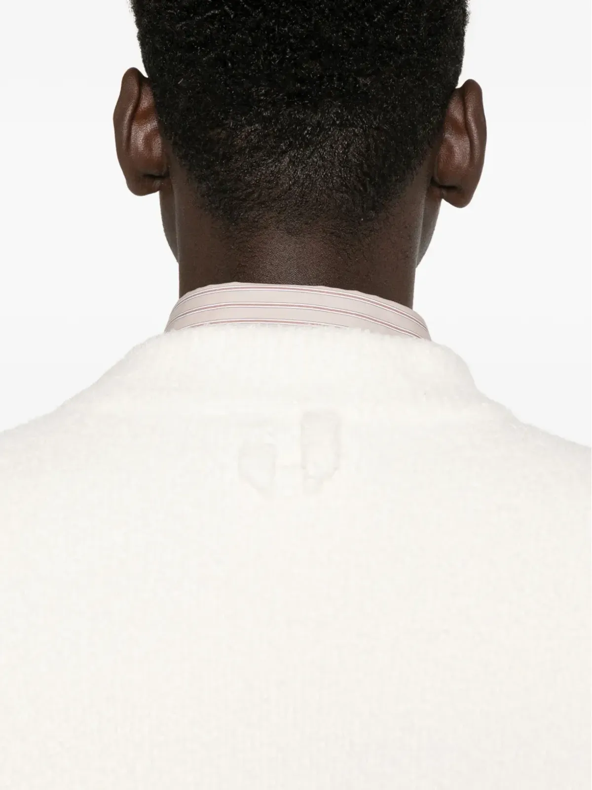 Jacquemus 丸首セーター - ホワイト - 画像5