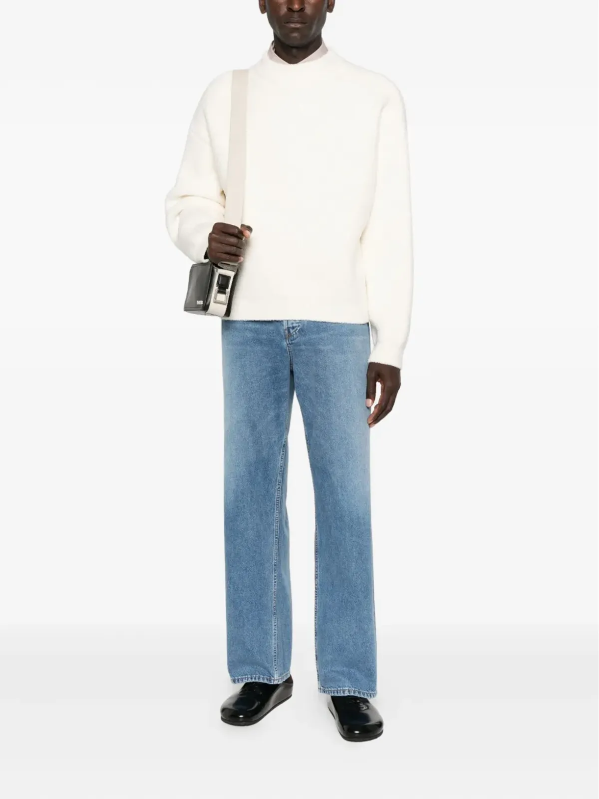 Jacquemus 丸首セーター - ホワイト - 画像2