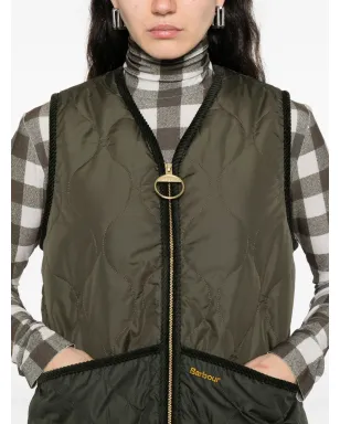 Barbour キルト ボーグ裏地付きベスト - サムネイル5