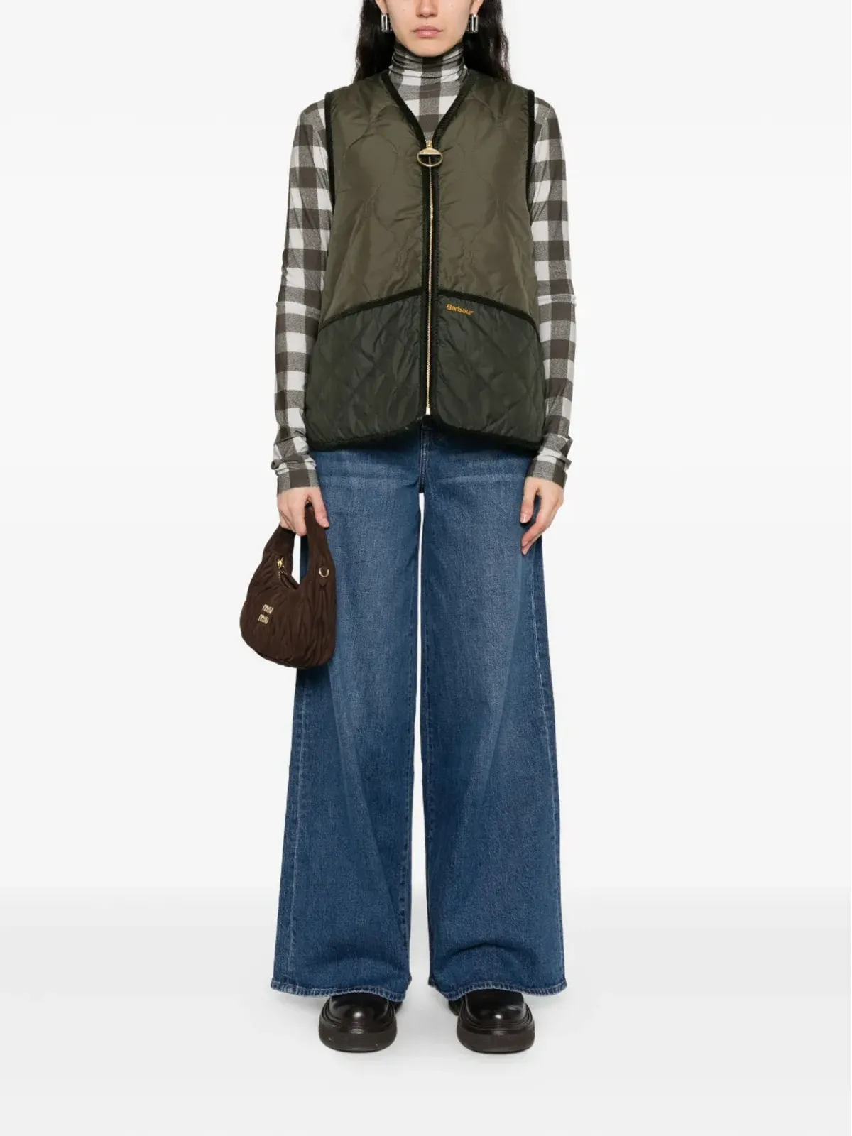Barbour キルト ボーグ裏地付きベスト - 画像2