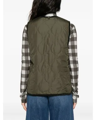 Barbour キルト ボーグ裏地付きベスト - サムネイル4