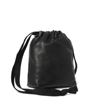Ann Demeulemeester Gael グレインレザー クロスボディバッグ ブラック - サムネイル4