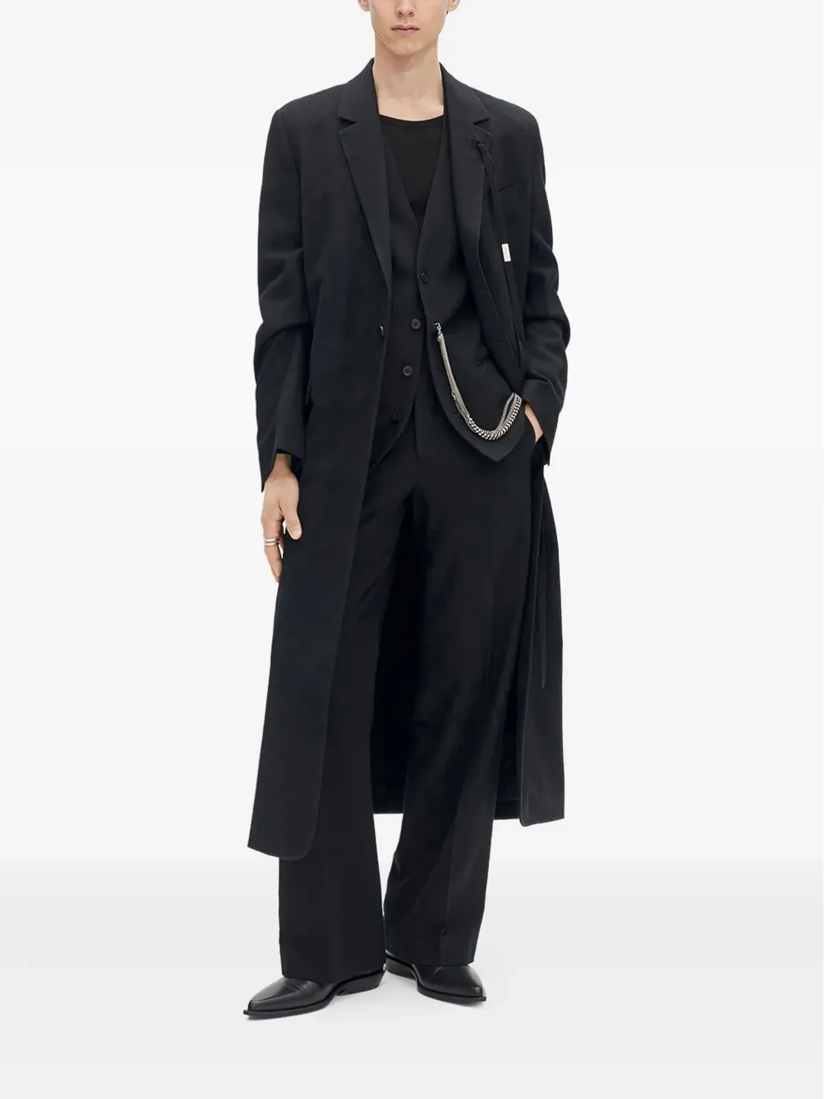 Ann Demeulemeester Juikko クラシック ウエストコート - 画像2