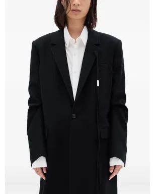 Ann Demeulemeester Thorウールブレザー - サムネイル1