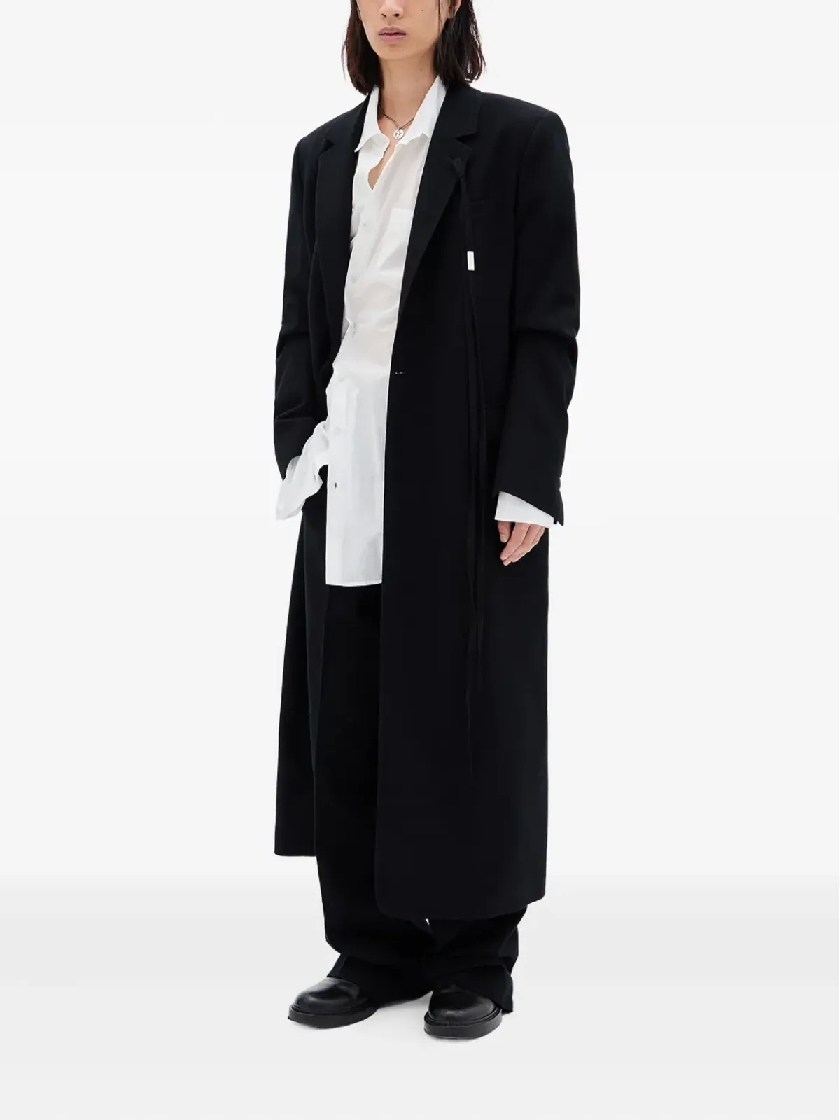 Ann Demeulemeester Thorウールブレザー - 画像2