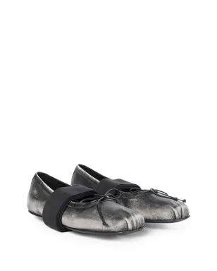 Ann Demeulemeester リボンディテール バレエフラットシューズ - サムネイル2