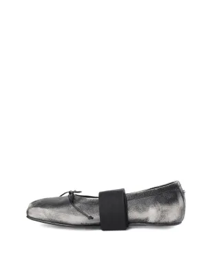 Ann Demeulemeester リボンディテール バレエフラットシューズ - サムネイル3