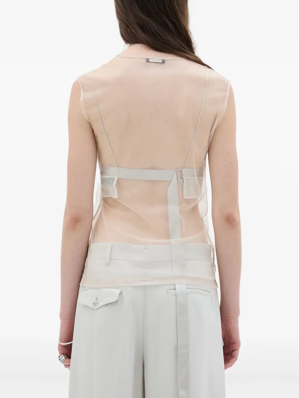 Ann Demeulemeester アップ・トゥ・ザ・スカイ・トップ - 画像4