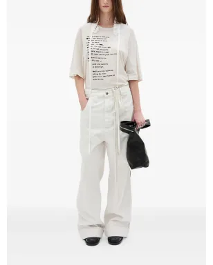 Ann Demeulemeester テキストプリント クルーネック Tシャツ - サムネイル2