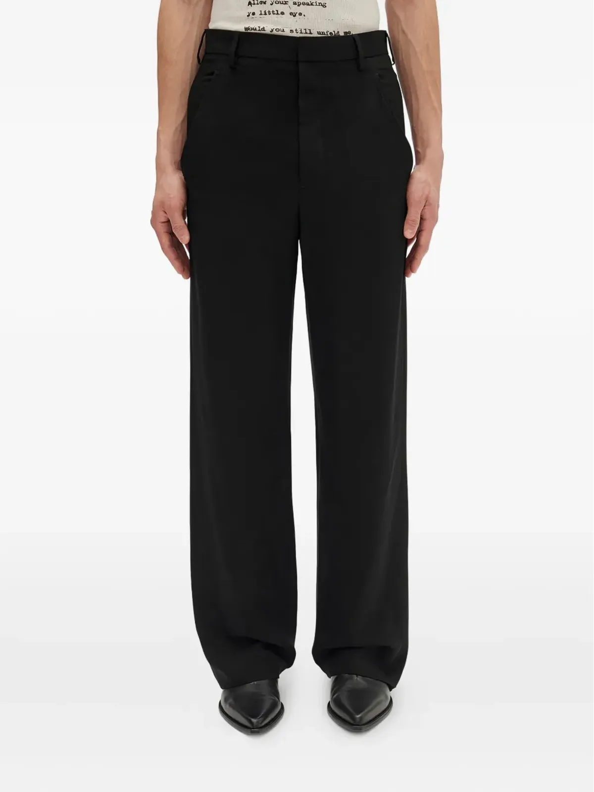 Ann Demeulemeester pocketed pants - 画像1