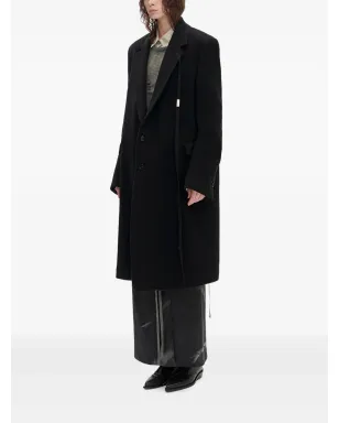 Ann Demeulemeester Viv ウールカシミヤコート - サムネイル3