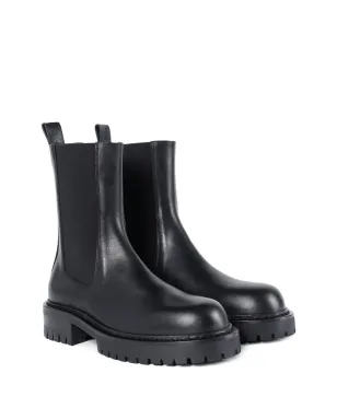 Ann Demeulemeester エラスティックパネルレザーブーツ - サムネイル2