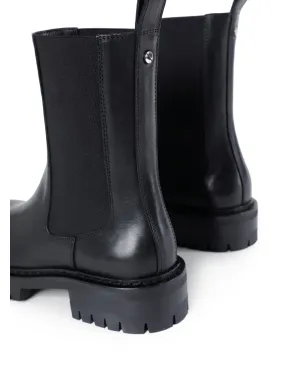 Ann Demeulemeester エラスティックパネルレザーブーツ - サムネイル3