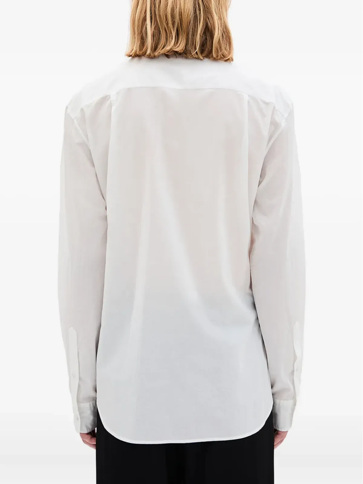 Ann Demeulemeester Doves コットンシャツ - 画像4