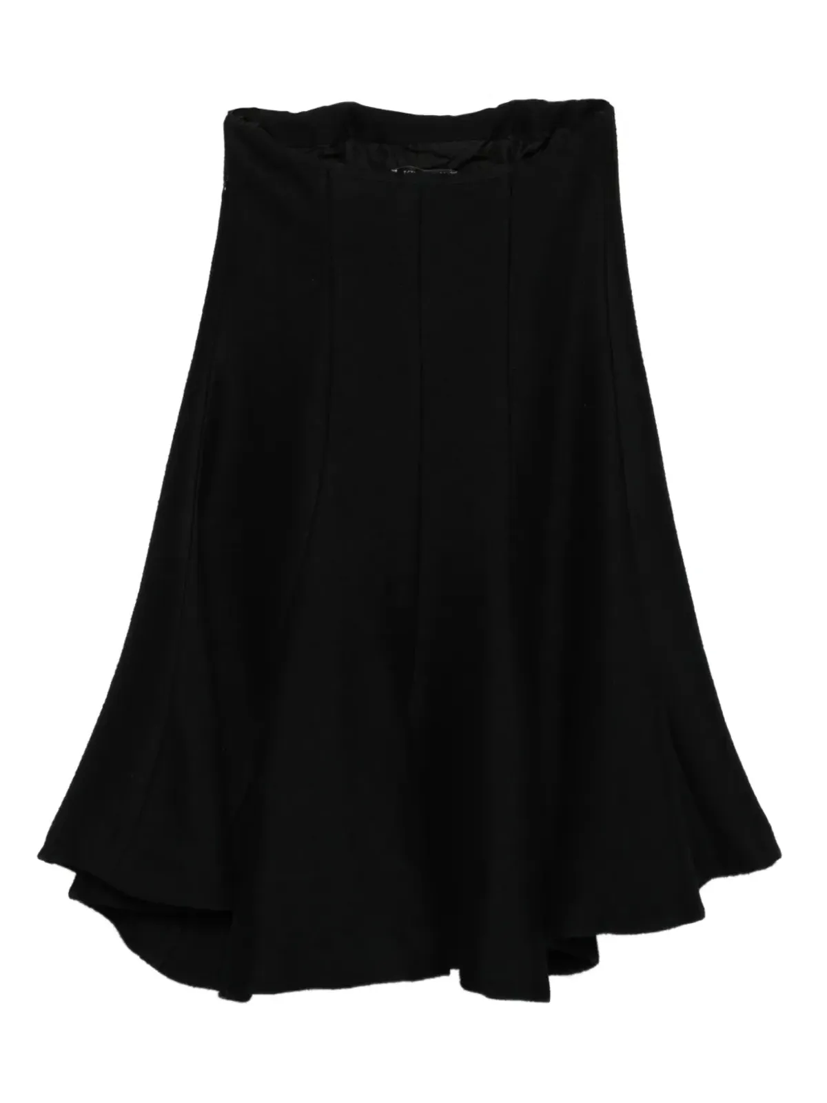 Saint Laurent Pre-Owned 2007年 ウール フレア ドレス - ブラック - 画像2