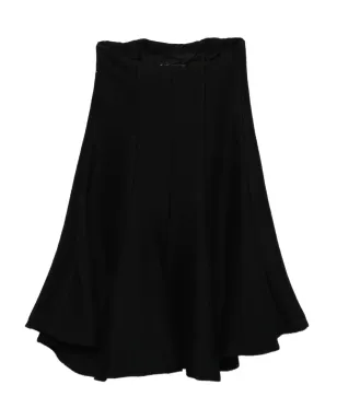 Saint Laurent Pre-Owned 2007年 ウール フレア ドレス - ブラック - サムネイル2