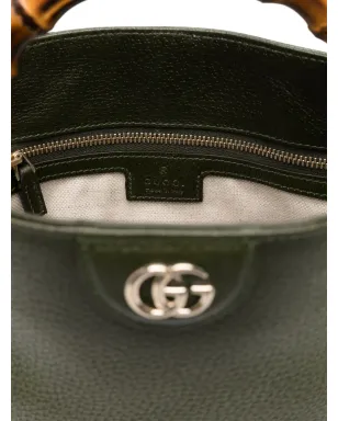 Gucci Diana トートバッグ グリーン - サムネイル4