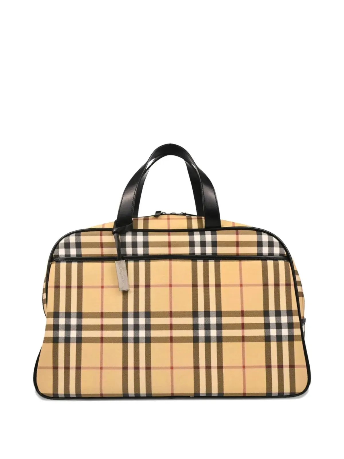 Burberry Pre-Owned 1990-2000s ヴィンテージ チェック柄 ダッフルバッグ - 画像2