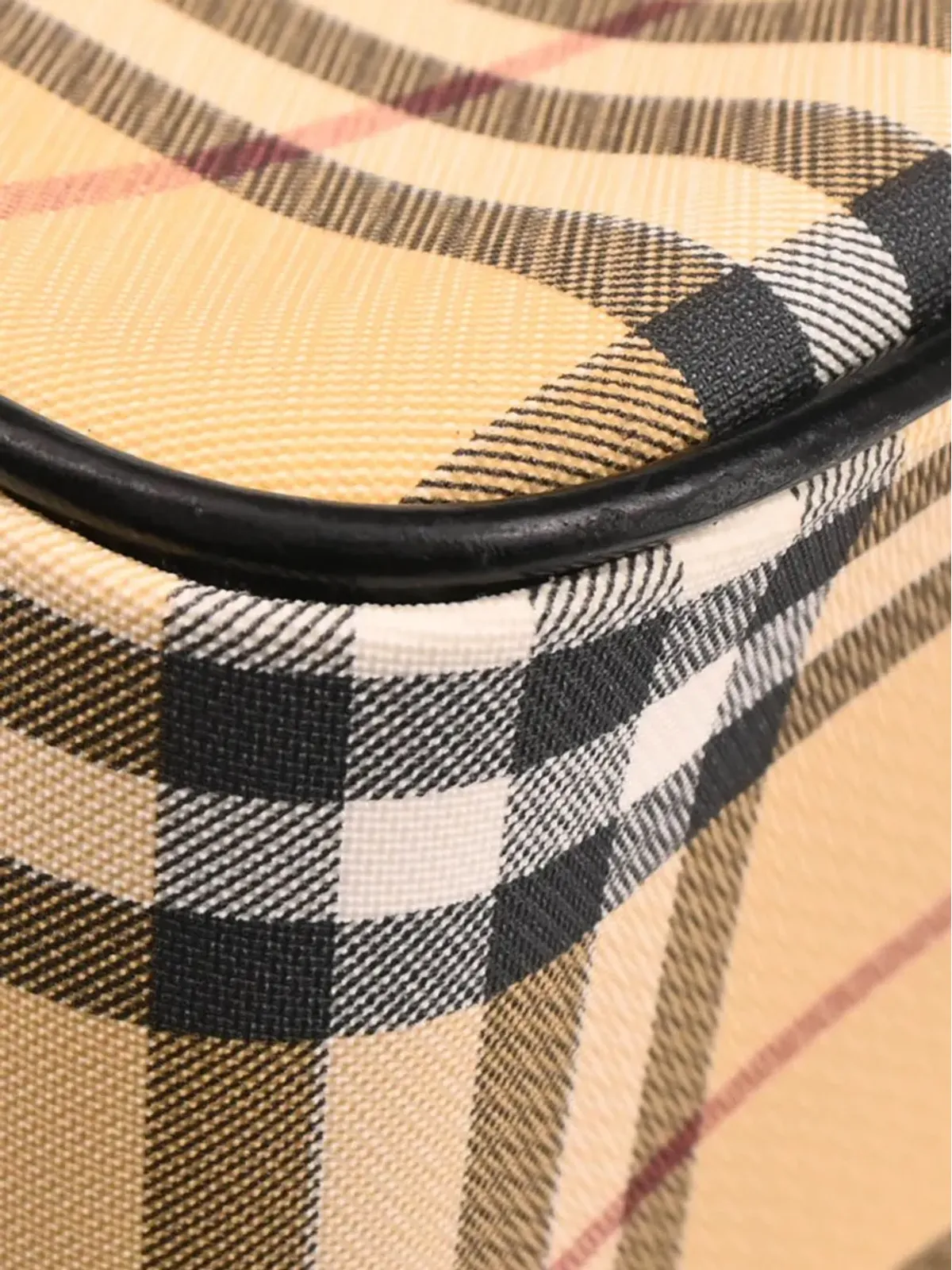 Burberry Pre-Owned 1990-2000s ヴィンテージ チェック柄 ダッフルバッグ - 画像4