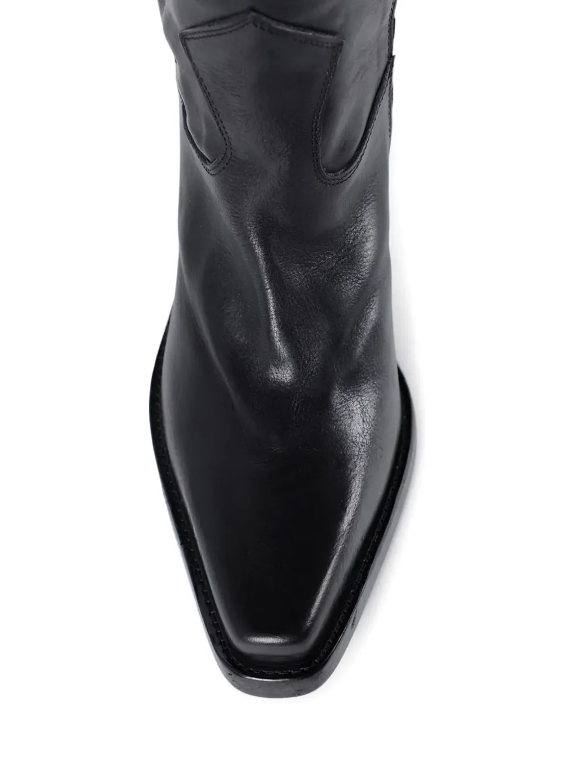 Ann Demeulemeester リダー カーフレザー カウボーイブーツ - 画像3