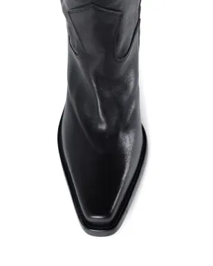 Ann Demeulemeester リダー カーフレザー カウボーイブーツ - サムネイル3
