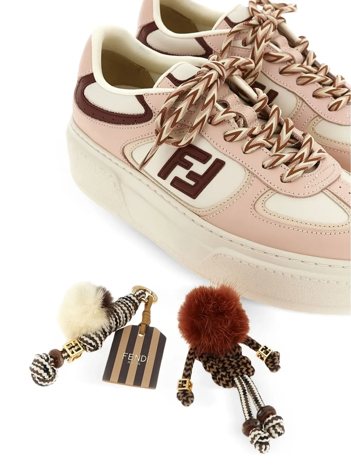 FENDI プラットフォーム ロゴ トレーナー - 画像5