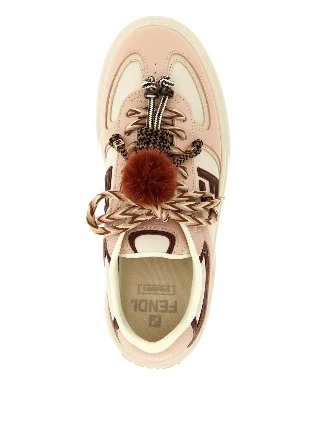 FENDI プラットフォーム ロゴ トレーナー - 画像4
