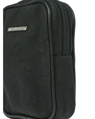 Gucci Pre-Owned 1990-2000s GGキャンバス シガレットケース - ブラック - サムネイル3