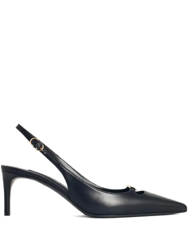 Dolce & Gabbana Dolce & Gabbana ロゴ入りスリングバックパンプスの商品画像